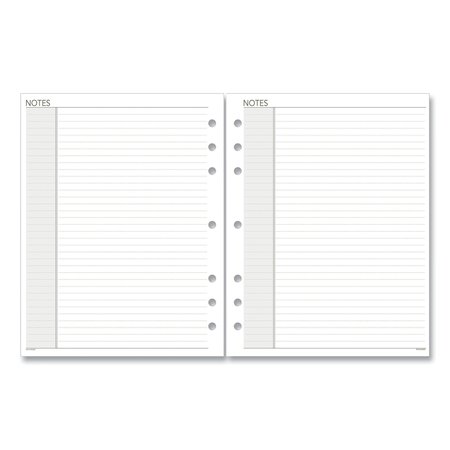 AT-A-GLANCE Lined Notes Pages, 8.5 x 5.5, White, 30/Pack 011200